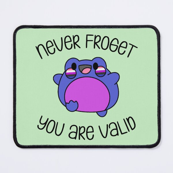 Item preview, Never Froget You Are Valid Genderfluid Pride designed and sold by everything4eva.