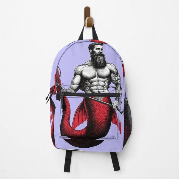 Item preview, RED THE MERMAN designed and sold by Foxlindesigns.