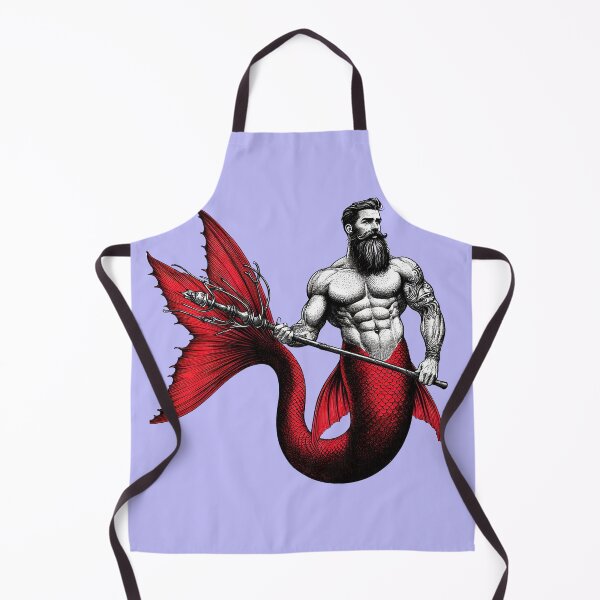 Item preview, RED THE MERMAN designed and sold by Foxlindesigns.