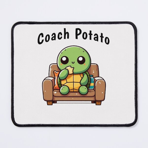 Item preview, couch potato tater tot Turtle designed and sold by LemuellTrends.
