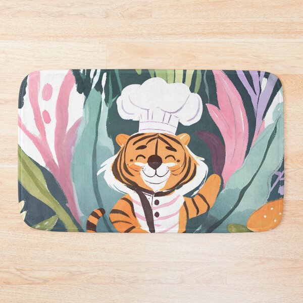 Item preview, CUTE TIGER | CHEF | COOKING designed and sold by MUDUGAMU.