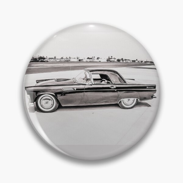Item preview, Thunderbird, Black & White designed and sold by PartnersInCrime.