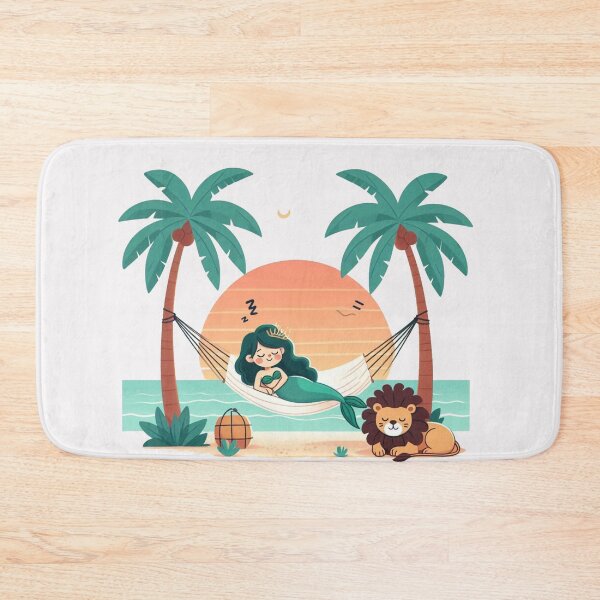 Item preview, lazy mermaid Lion designed and sold by LemuellTrends.