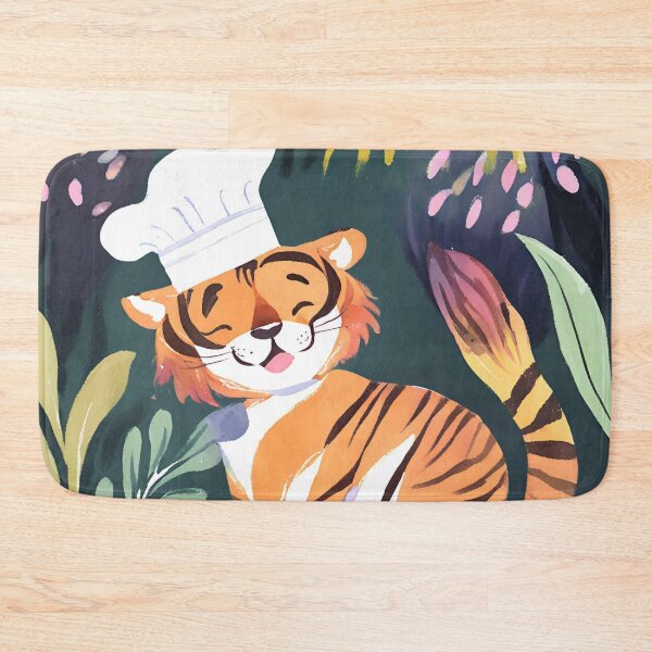 Item preview, CUTE TIGER | CHEF | COOKING designed and sold by MUDUGAMU.