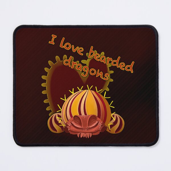 Item preview, Happy Red Bearded Dragon designed and sold by TrumpetArt25.