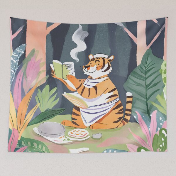Item preview, TIGER | COOK BOOK | MEAL designed and sold by MUDUGAMU.