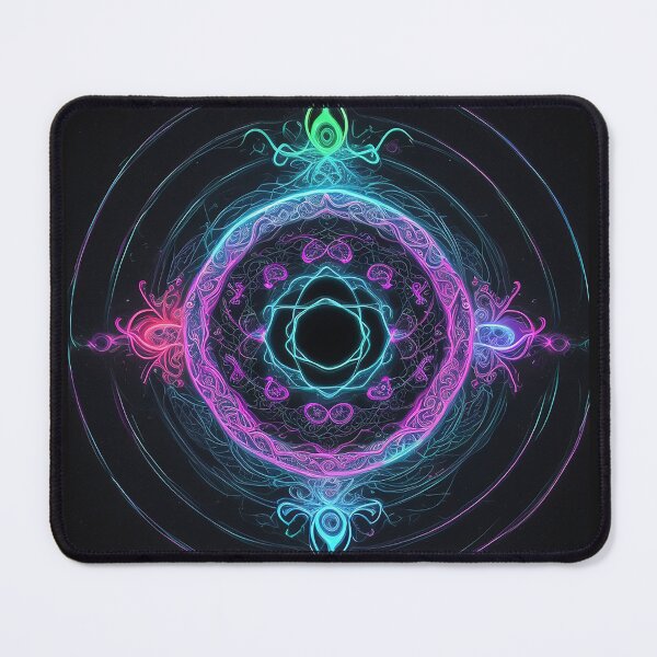 Item preview, universal cosmic celestial shield multicolor neon designed and sold by Carlos Gudino.