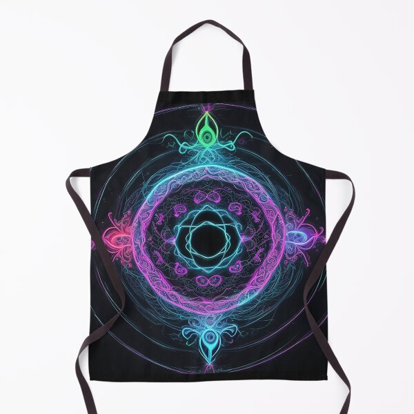 Item preview, universal cosmic celestial shield multicolor neon designed and sold by Carlos Gudino.