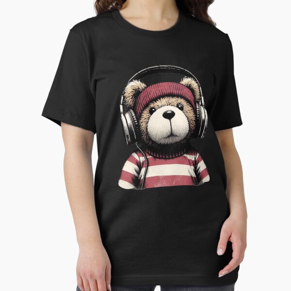 Item preview, Cool DJ Design Teddy Bear by Music Genius Art designed and sold by musicgeniusart.