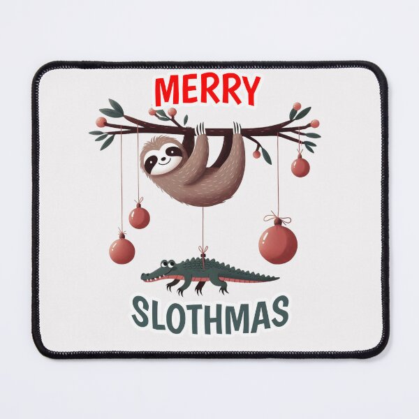 Item preview, sloth christmas Croc designed and sold by LemuellTrends.