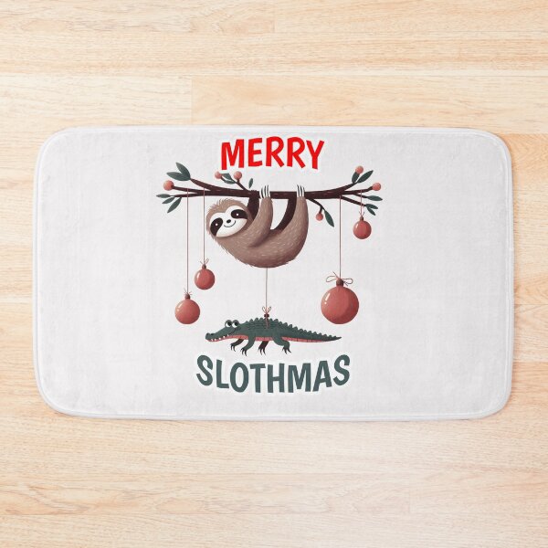 Item preview, sloth christmas Croc designed and sold by LemuellTrends.