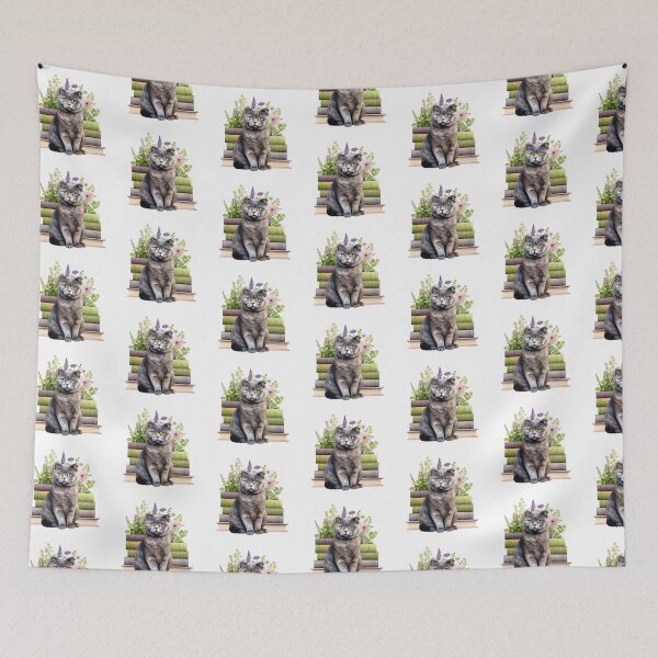 Item preview, Scottish Fold Cat And Books designed and sold by TheAnimalZ00.