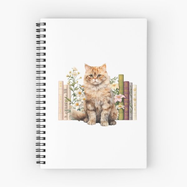 Item preview, Seikirk Rex Cat And Books designed and sold by TheAnimalZ00.