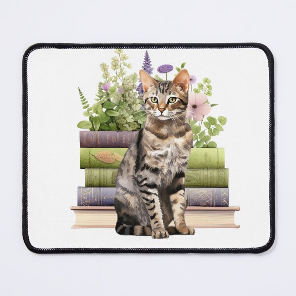 Item preview, Serengeti Cat And Books designed and sold by TheAnimalZ00.