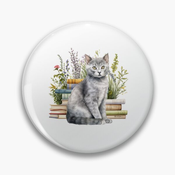 Item preview, Serrade Petit Cat And Books designed and sold by TheAnimalZ00.
