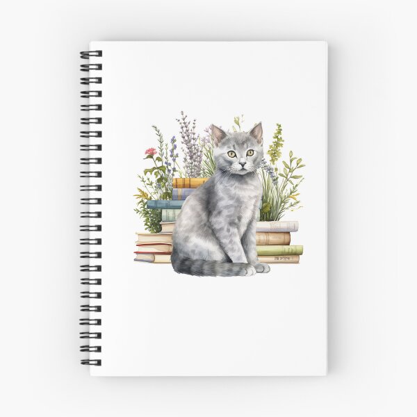 Item preview, Serrade Petit Cat And Books designed and sold by TheAnimalZ00.