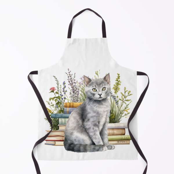 Item preview, Serrade Petit Cat And Books designed and sold by TheAnimalZ00.