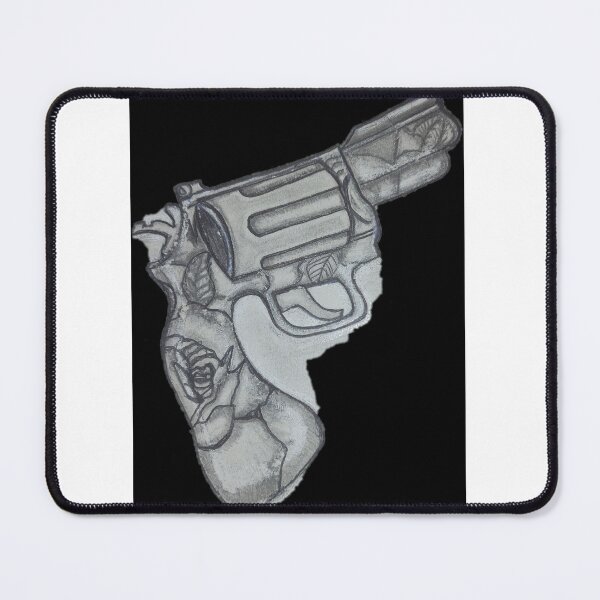 Item preview, Rose designed revolver designed and sold by Katchtattoo.