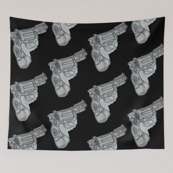 Item preview, Rose designed revolver designed and sold by Katchtattoo.