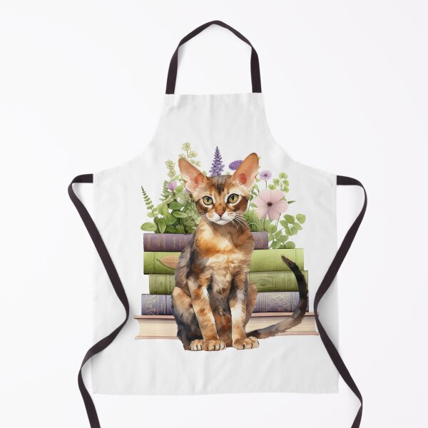 Item preview, Singapura Cat And Books designed and sold by TheAnimalZ00.