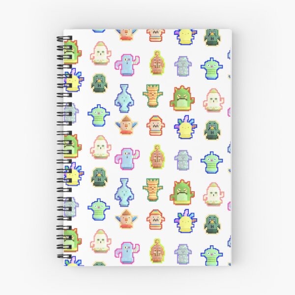 Item preview, Pixel Art Gyroids Set designed and sold by LowPolyPigeon.