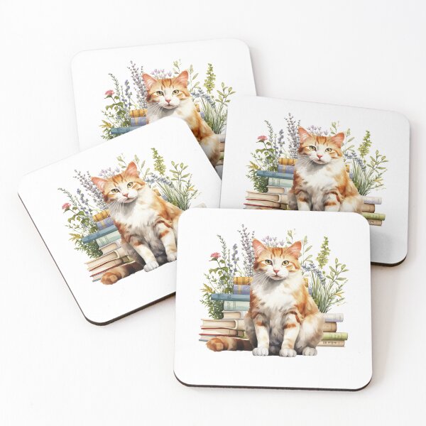 Item preview, Skookum Cat And Books designed and sold by TheAnimalZ00.