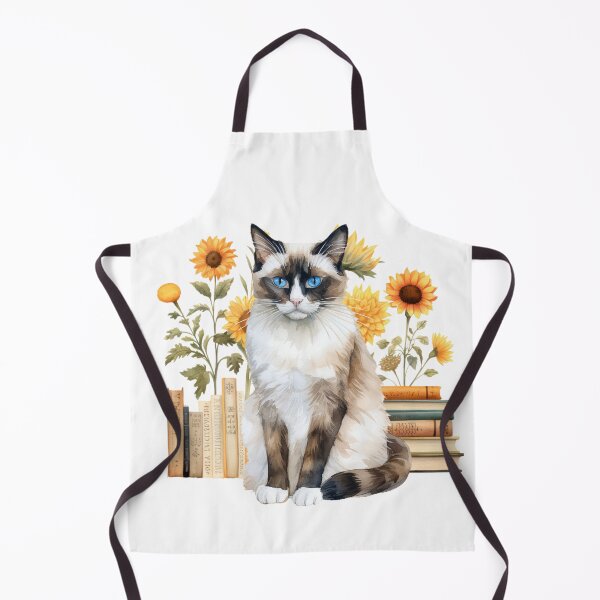 Item preview, Snowshoe Cat And Books designed and sold by TheAnimalZ00.