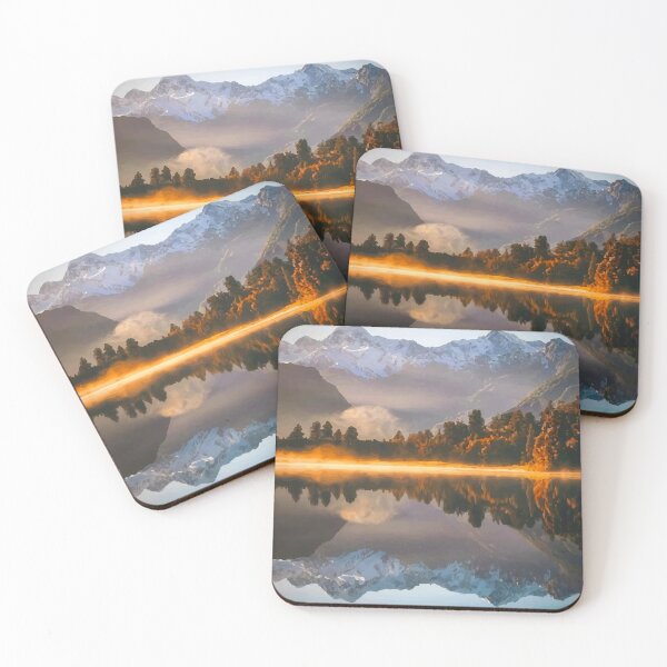 Item preview, New Zealand, Lake Matheson, West Coast designed and sold by OCNau.