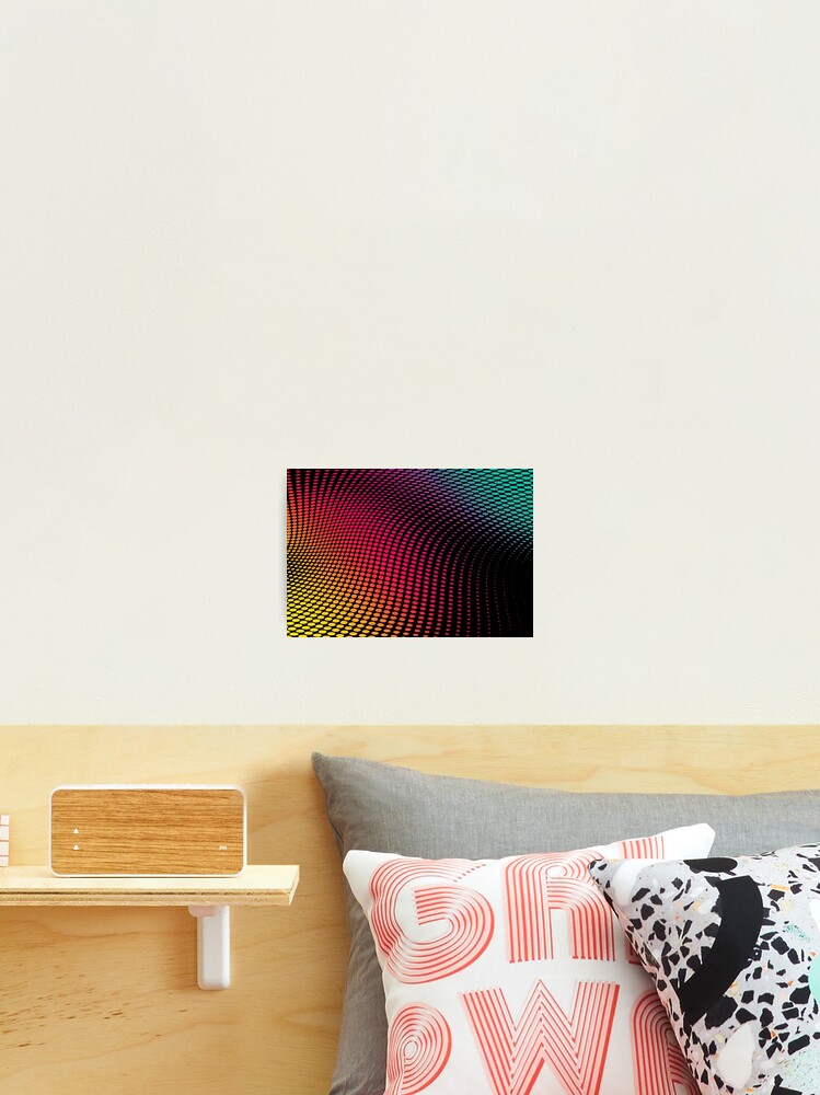 Thumbnail 2 of 3, Photographic Print, Multi Color Abstract Pattern XI designed and sold by RickyBarnard.