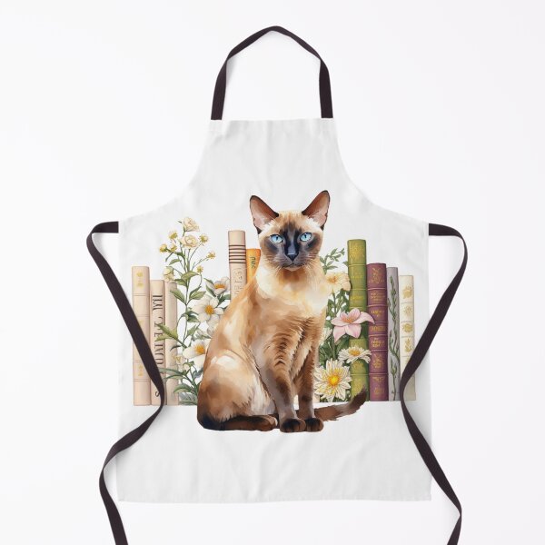Item preview, Tonkinese Cat And Books designed and sold by TheAnimalZ00.