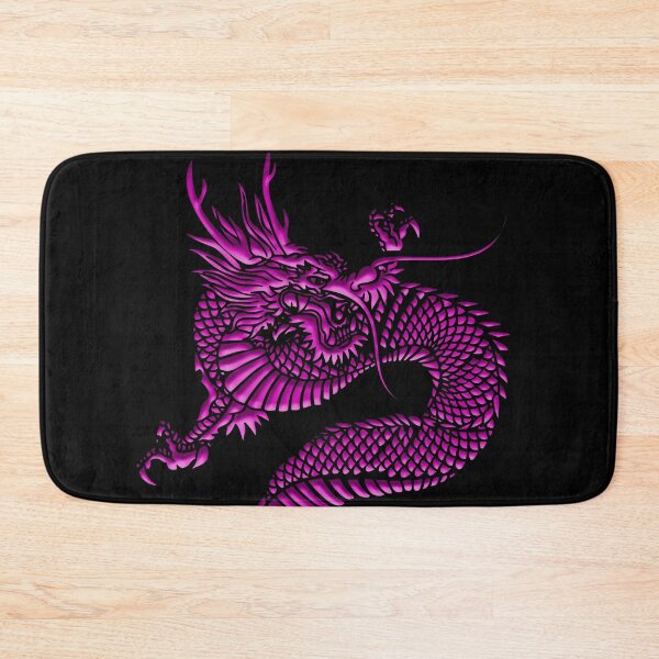 Item preview, Hot pink wood & metal dragon 2024 designed and sold by SueKnox.