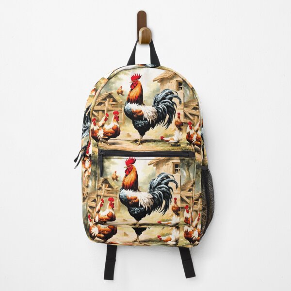 Item preview, a Gallic rooster with his hens designed and sold by janjacbu.