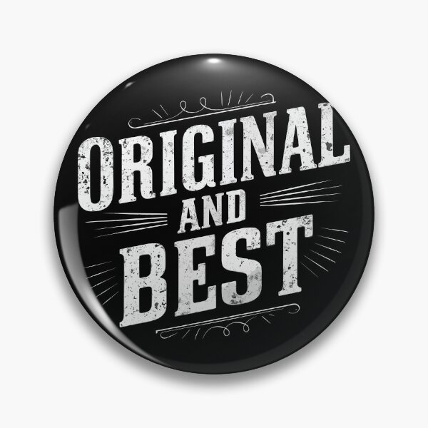 Item preview, Original and Best Retro Typography designed and sold by Quirky Shirts.