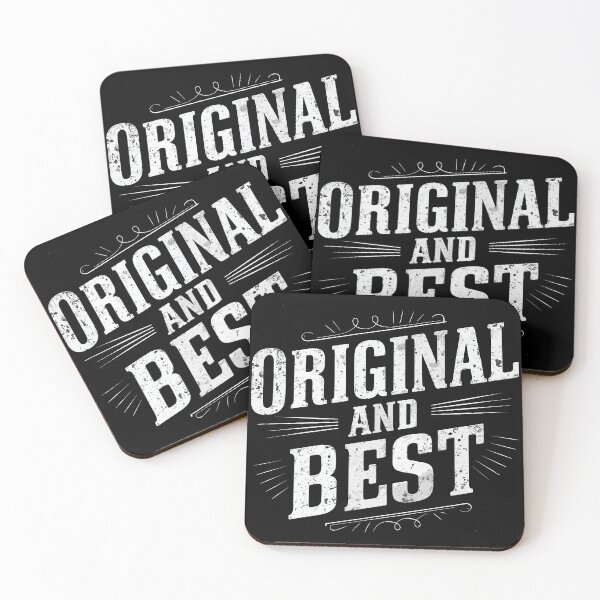 Item preview, Original and Best Retro Typography designed and sold by Quirky Shirts.