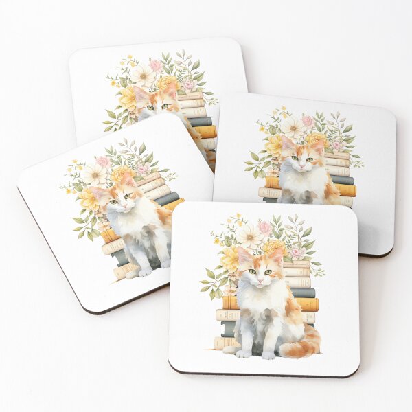 Item preview, Turkish Van Cat And Books designed and sold by TheAnimalZ00.