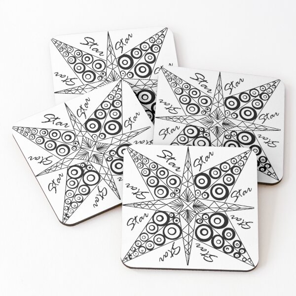 Item preview, Star pattern creation designed and sold by Shirley cute art .