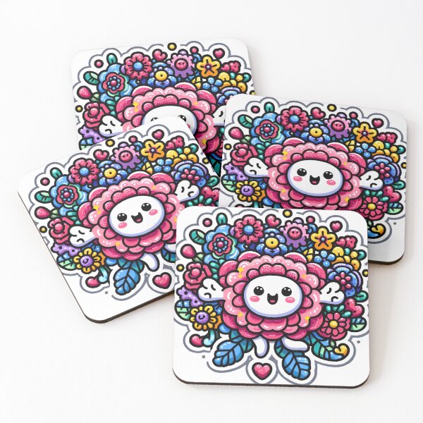Item preview, Bright and Cheery Succulents Flower Floral designed and sold by ArtKae.