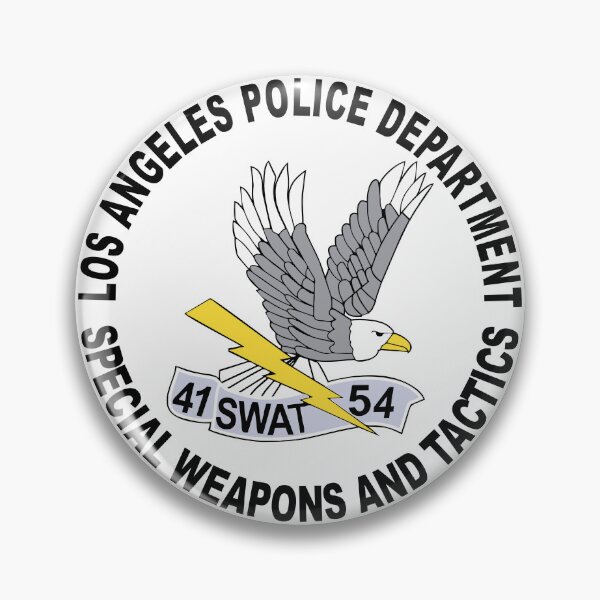 Item preview, LOS ANGELES SWAT POLICE SPECIAL WEAPONS UNITED STATES DEPARTMENT 2 designed and sold by miyazdesignart.