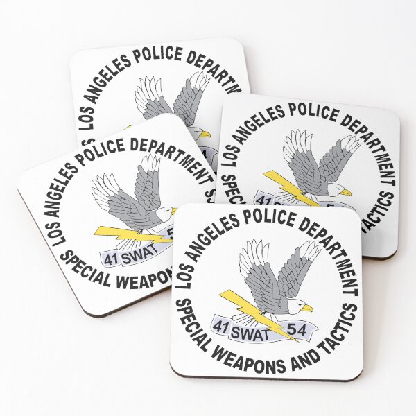 Item preview, LOS ANGELES SWAT POLICE SPECIAL WEAPONS UNITED STATES DEPARTMENT 2 designed and sold by miyazdesignart.