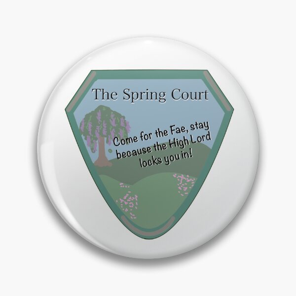 Item preview, Visit The Spring Court! designed and sold by BookishCouture.