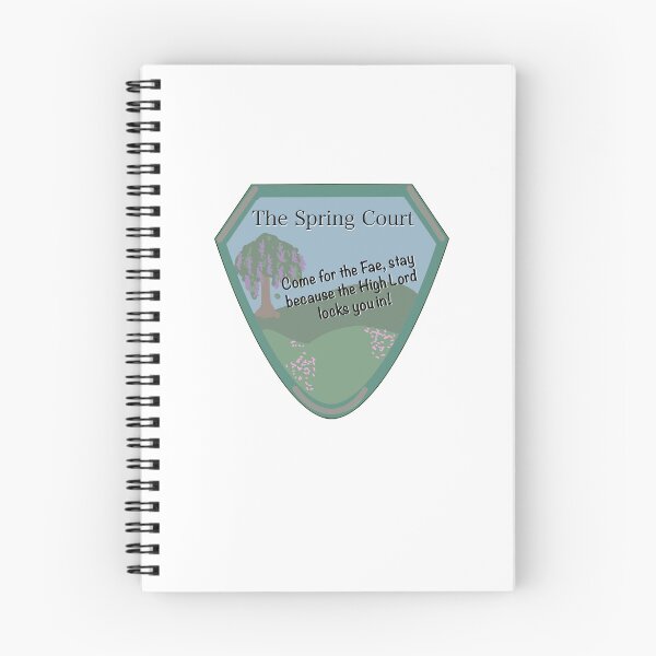 Item preview, Visit The Spring Court! designed and sold by BookishCouture.