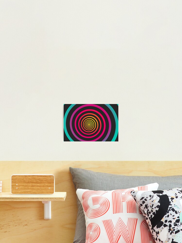 Thumbnail 2 of 3, Photographic Print, Multi Color Abstract Pattern XII designed and sold by RickyBarnard.