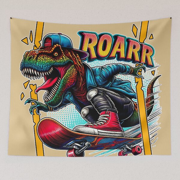 Item preview, skater t rex designed and sold by aliraweb.