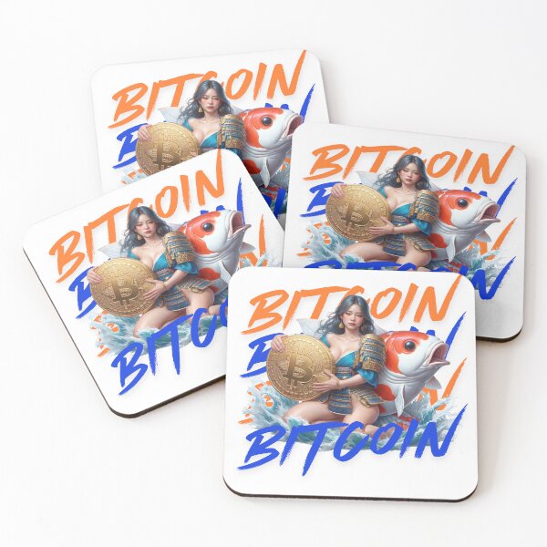 Item preview, BTC Samurai,Rise up btc,Bitcoin woman,anime art,BTC,Bitcoin,Bitcoin Art,Btc poster art designed and sold by 1SINGHA.