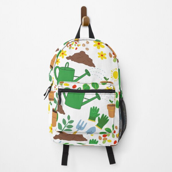 Item preview, gardening garden lover plants nature green flowers cute botanical pattern designed and sold by DesignYourWaystore.