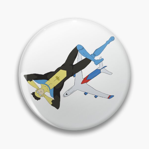 Item preview, Invincible Flying Next to Plane designed and sold by awesome473.