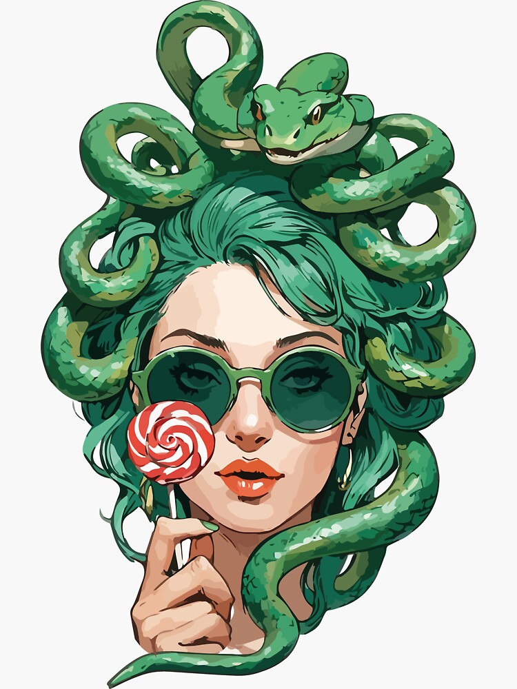 Pop Art Medusa