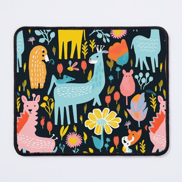 Item preview, Xalonia - Crazy cute animal pattern (1/4) designed and sold by sabantha.