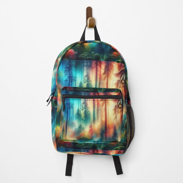 Item preview, Spectacular Colorful Forest Pattern designed and sold by DigiDreamyArt.
