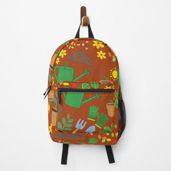 Item preview, gardening garden lover plants nature green flowers cute botanical pattern designed and sold by DesignYourWaystore.